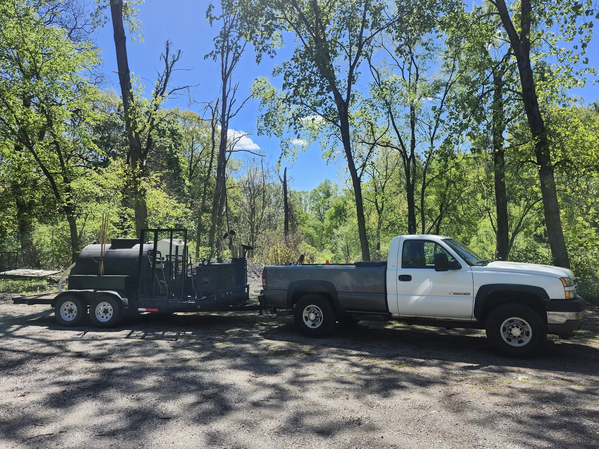Miceli's Sealcoating crew and equipment
